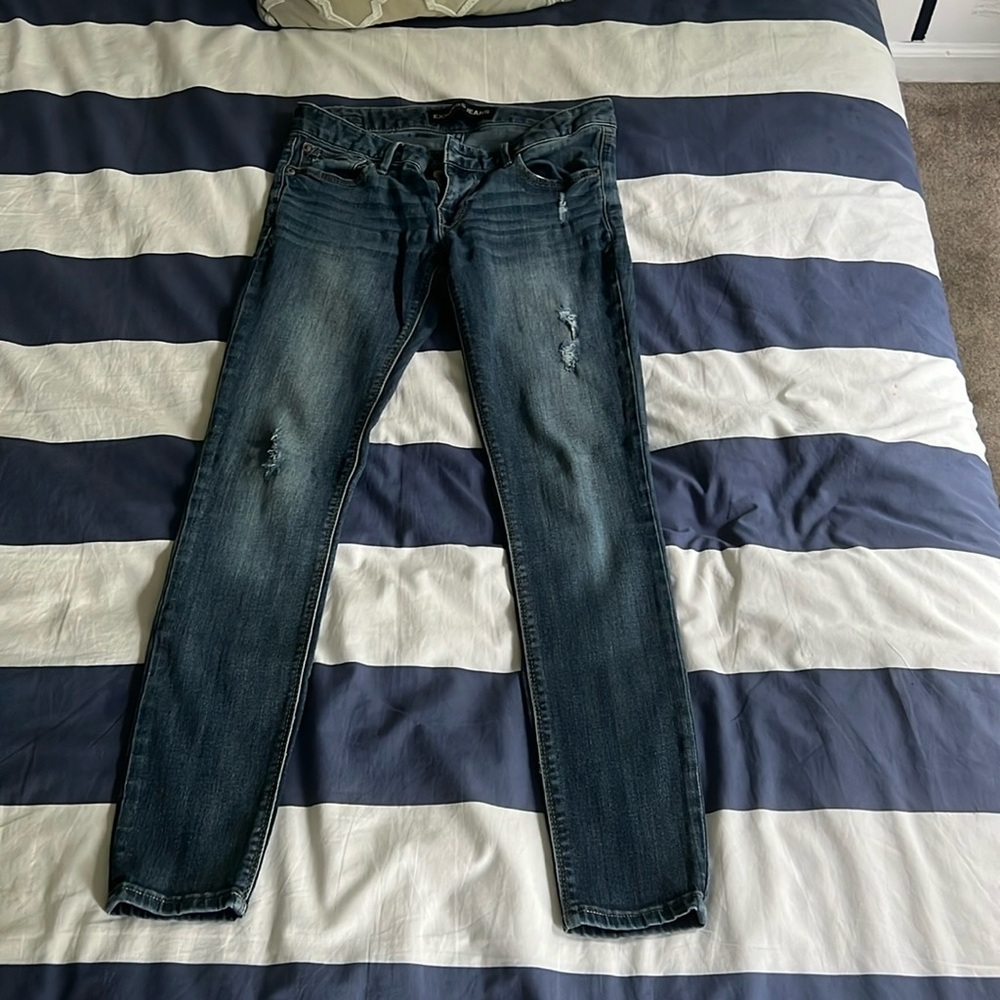 Express Jeans Legging Low Rise 4R